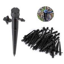 50X 360  Irrigation Drippers Drip Emitters Micro Spray Adjustable Sprinkler 2025