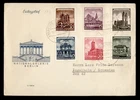 DR WHO 1955 GERMANY DDR FDC BUILDING COMBO R42055