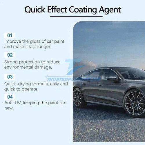 1-3PCS Car Coating Spray Set Quick Effect Coating Agent Quickly Coat Car Wax New - Picture 9 of 16