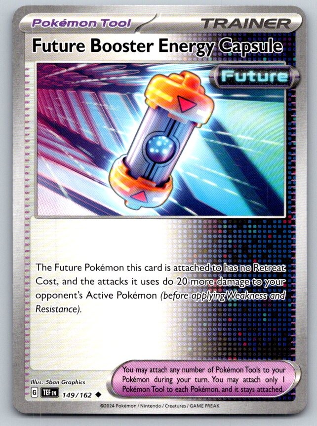 Future Booster Energy Capsule 149/162 Uncommon Temporal Forces Pokemon Near Mint