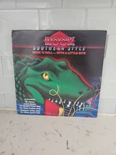 KTEL-ROCK SOUTHERN STYLE, WITH A LITTLE BITE,SKYNYRD,OUTLAWS,NU-5480 LP VINYL 