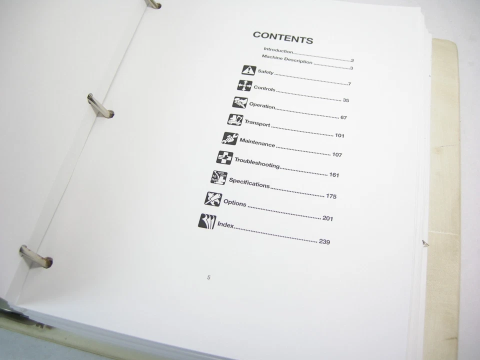 Takeuchi TB138FR TB153FR TB180FR  Excavator Operator Maintenance Manual - Image 3 of 4