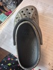 Youth Gray Glitter Crocs Sz. 12.5 Youth EUC — photo 4