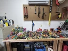 Huge Vintage Action Figure Lot.  Tmnt,Power Rangers,GI Joe, Star Wars, See Pics!