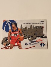 Tre Johnson III 2025-26 Topps Flagship Basketball #CC-6 Clutch City Wizards (RC)