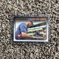 2024 Topps Update Golden Mirror Image Variation # US312 Erik Swanson