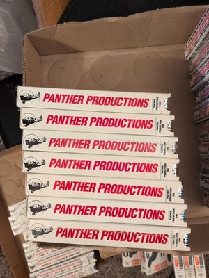 7 Panther Productions VHS Brazilian Jiu Jitsu Tournament Fighting Kazeka Muniz