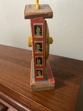 Vintage Fisher Price Music Box Teaching Clock