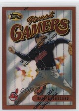 1996 Topps Finest Refractor Orel Hershiser #147 0q3