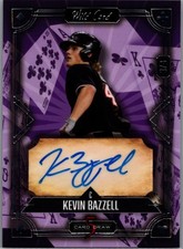 2024 Wild Card 5 Card Draw 3/4 Auto Parallel Kevin Bazzell 5CDCL-KBA Auto