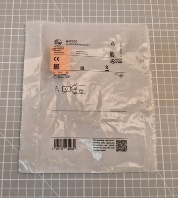 IFM Induktiver Sensor IN5230 IN-3002-BPKG/AS-610-T Neu+OVP, 4021179134934