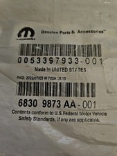 New Oem 2019-2024 Dodge Ram 1500 Hemi 5.7l Left Driver Hood Emblem Chrome Black New Oem 2019-2024 Dodge Ram 1500 Hemi 5.7l Left Driver Hood Emblem Chrome Black
