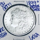1899 O BU UNCIRCULATED MORGAN SILVER DOLLAR AUTHENTIC U.S.MINT FREESHIPPING 6012