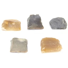 Original 18th Century Brown Bess Musket Flints- Set of Five (5)