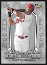 2008 Upper Deck A Piece of History Emilio Bonifacio #101 Rookie Diamondbacks