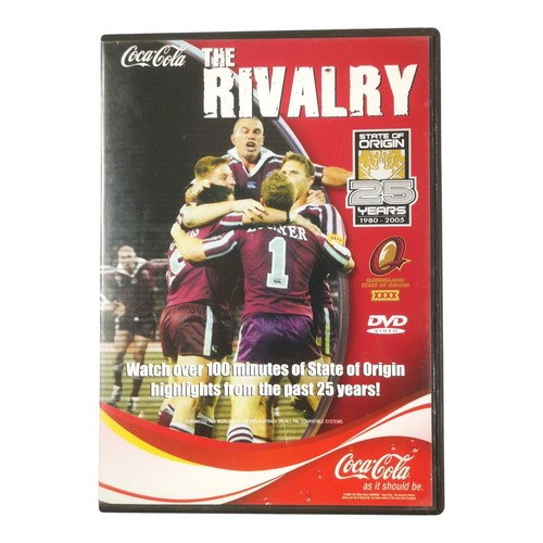 The Rivalry 25 Years State Of Origin 1980 - 2005 DVD Queesnland - Picture 1 of 4