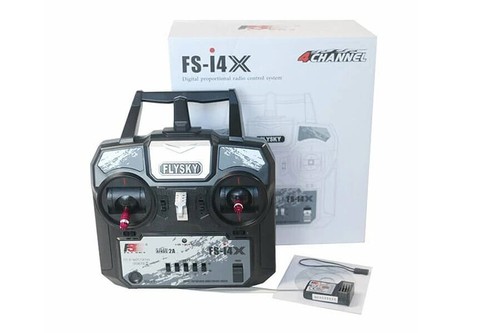 Flysky FS-I4X 4ch 2.4ghz Transmitter Radio System w/A6 Receiver (Mode 1) - Picture 4 of 4
