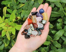 Assorted Tumbled Stones SMALL: 500 Carat Wholesale Bulk Lot Mixed