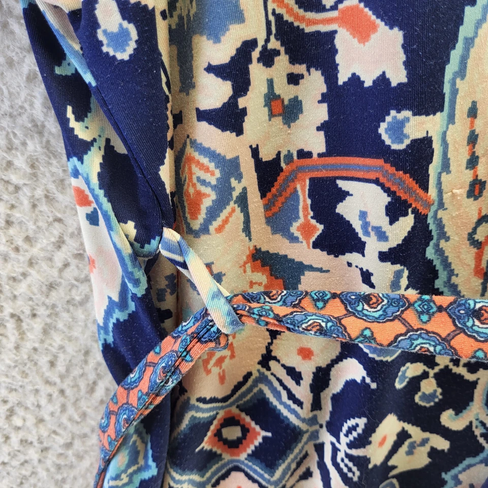 Bata kimono corta para mujer In Bloom by Jonquil con cinturón súper suave pequeña BUD130M Foto 4 de 4