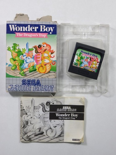 WONDER BOY THE DRAGON S TRAP SEGA GAME-GEAR (GG) EURO (COMPLETE - BOX/MANUAL DAM - Picture 8 of 11