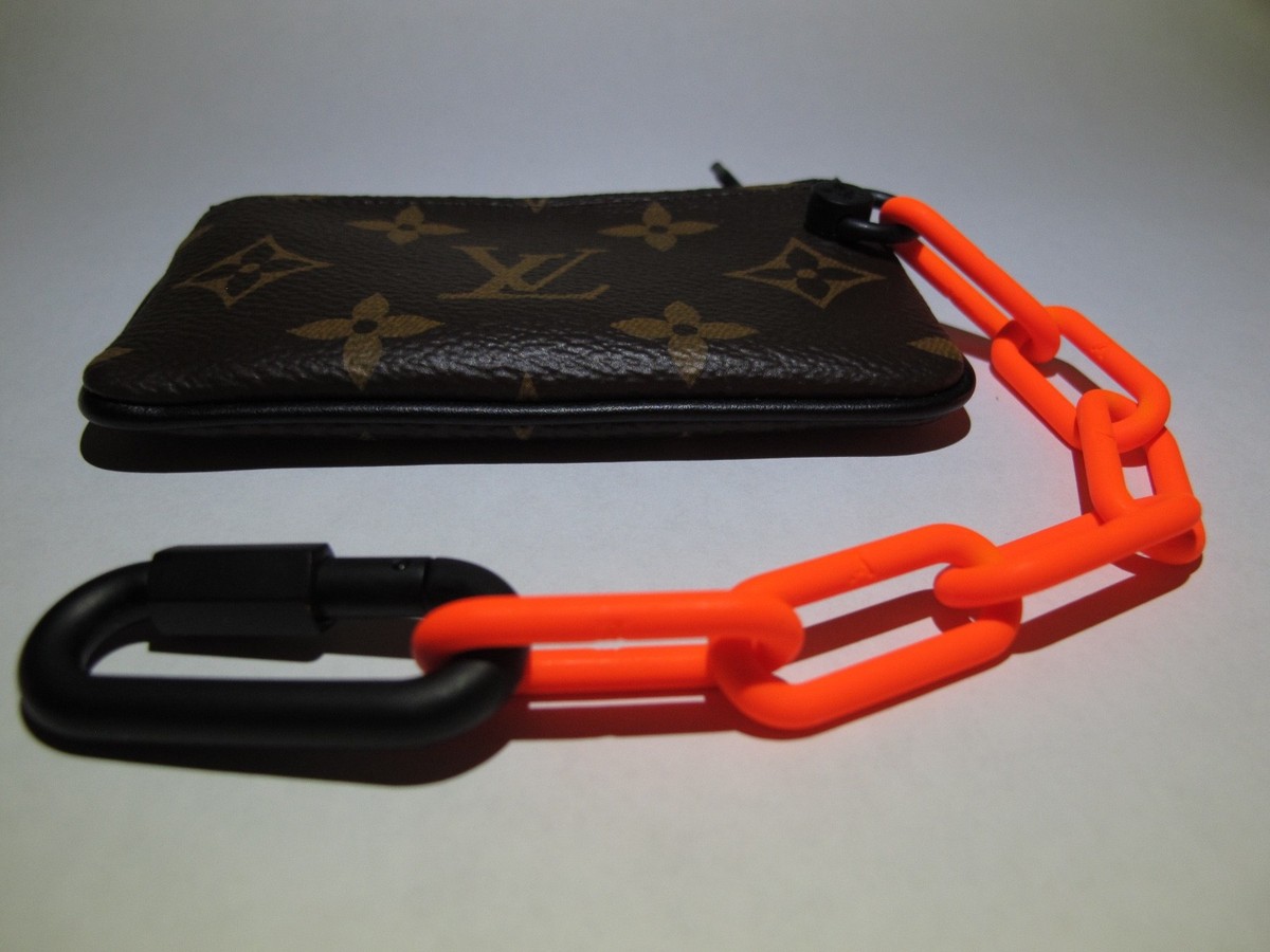 LOUIS VUITTON x VIRGIL ABLOH POCHETTE CLE MONOGRAM WALLET CARD