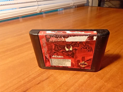 Spider-Man and Venom: Maximum Carnage (Sega Genesis, 1994) *TESTED*
