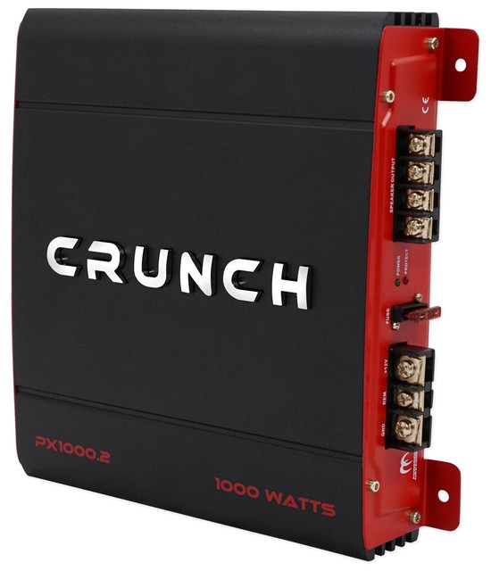 Crunch PX10002 1000W 2Channel Power Amplifier for sale online eBay