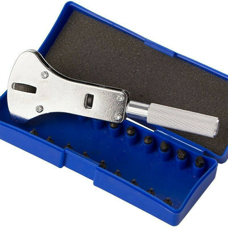 Watch Back Case Battery Cover Opener Repair Wrench Screw Remover Tool