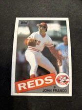 1985 Topps Rookie RC Card #417 John Franco Cincinnati Reds NmMt Free Shipping!