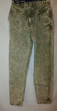 Vintage Gitano Women's Jeans Size 12 Mom Acid Wash 26 Waist x 28 Inseam