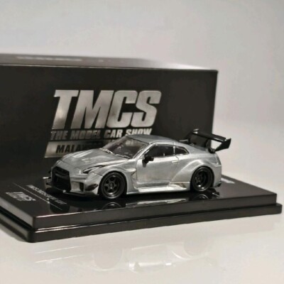 ミニカー BBS GTR35 1/64 OLD TIME 1:64 LBWK Nissan GTR R35 LB2.0 BRE46 Full Open