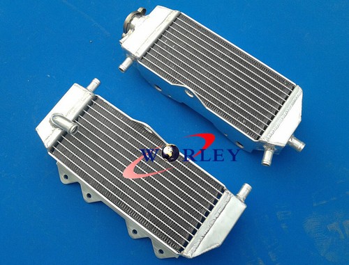 L+R Aluminum Radiateur Pour Yamaha YZ125 YZ 125 2005-2018 2006 2007 2008 2009 - Photo 2/5