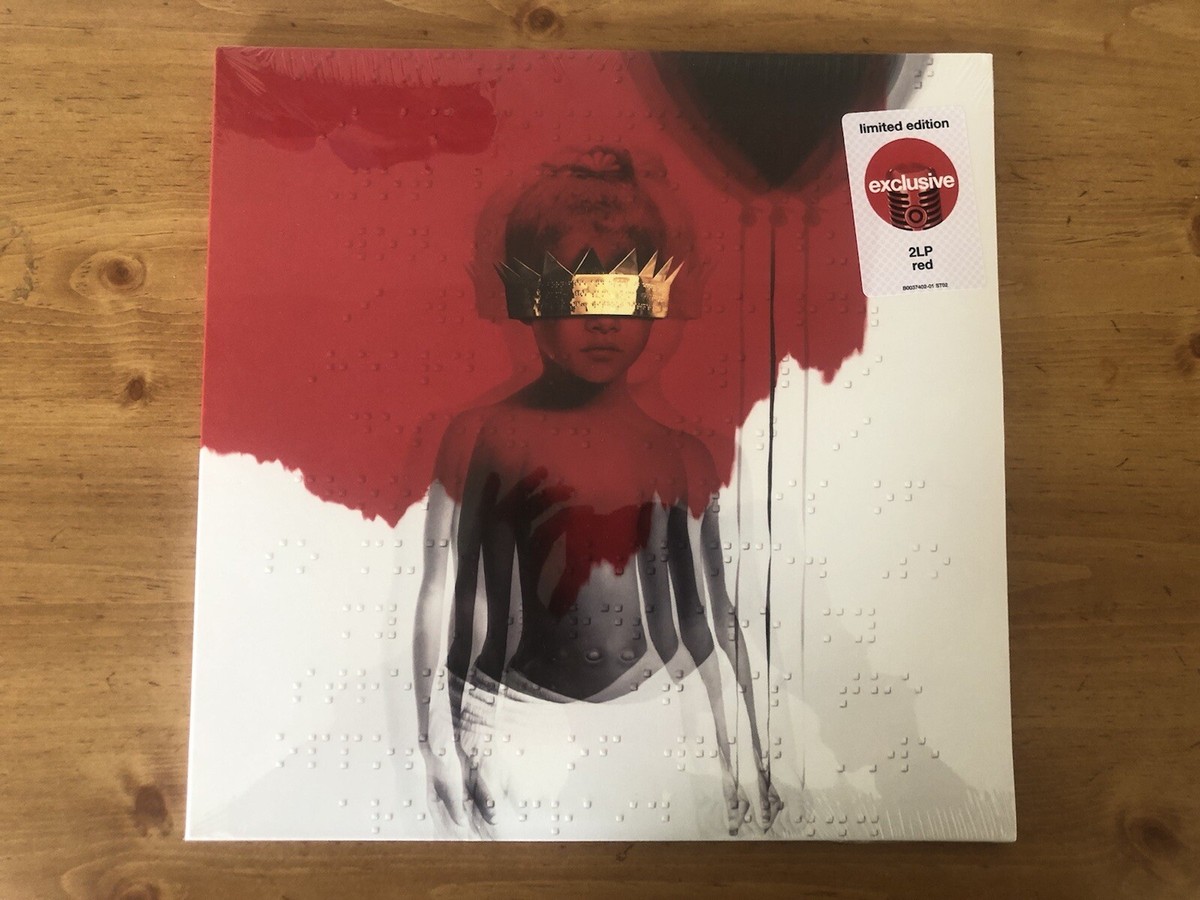 🚨New and Sealed🚨 Rihanna Anti 2LP Target Exclusive Red Color