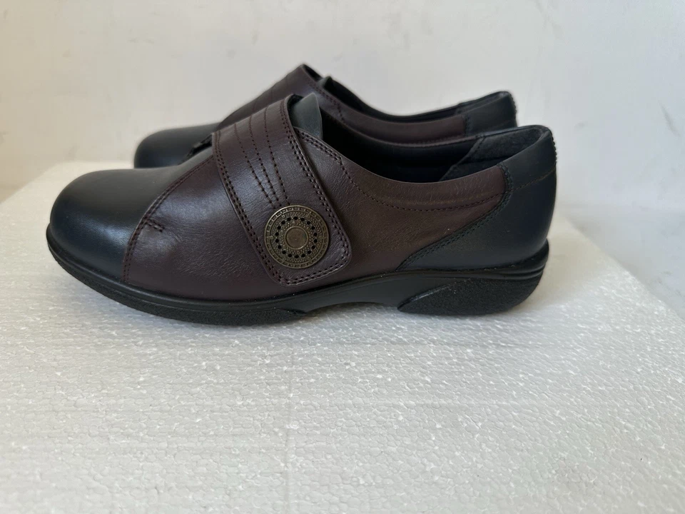 Easy B Comy Leather Shoes Size UK 4 EU 37 Extra Wide Fit - Image 4 of 4