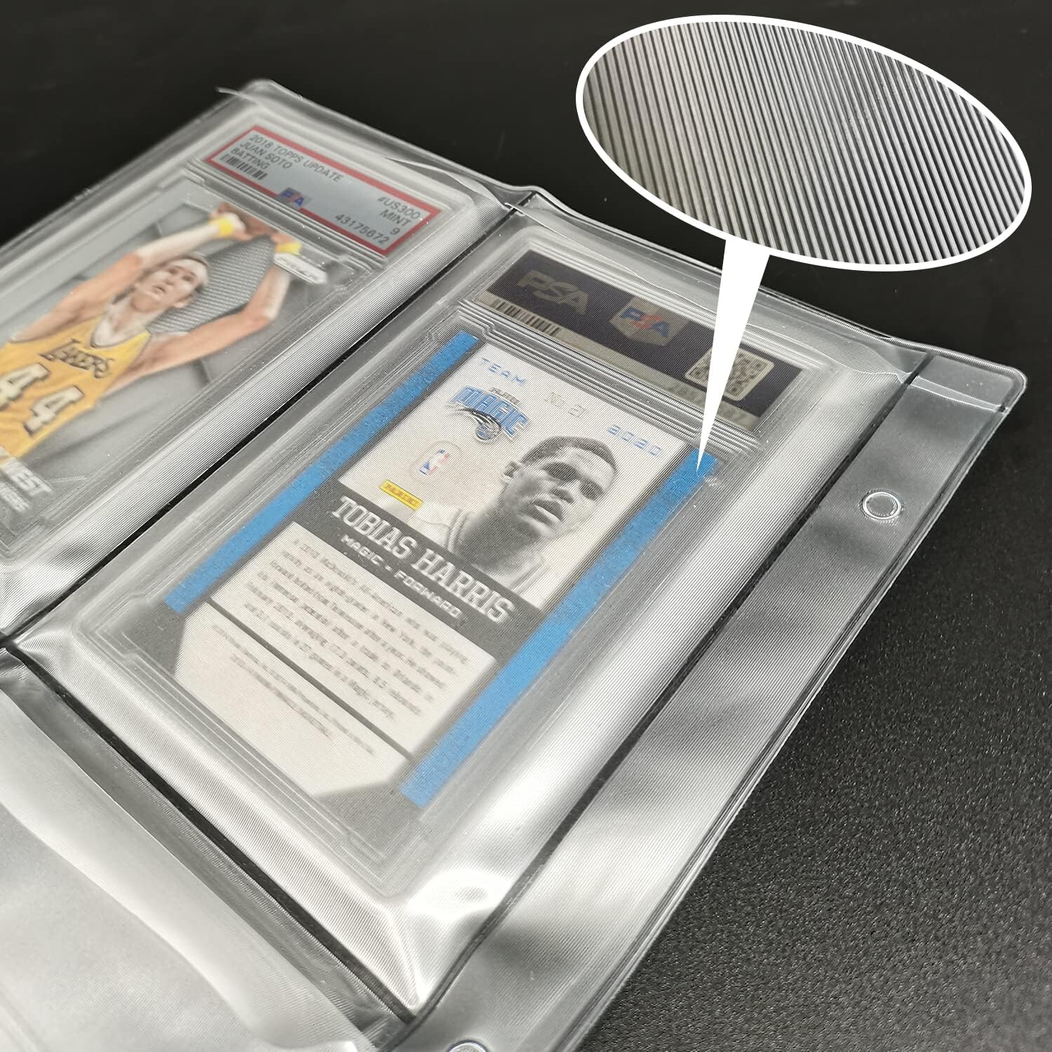 Graded Card Slab Binder Pages for Storage Display Compatible w/40 PSA BGS BCCG eBay