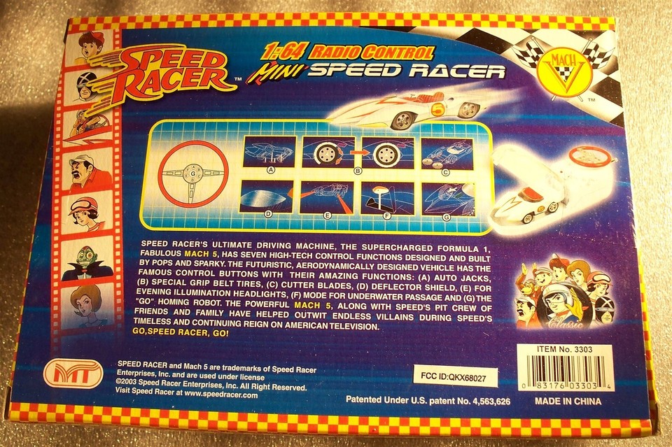 NIB Speed Racer 1:64 Radio Control Mini Speed Racer | eBay