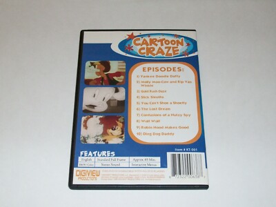 Cartoon Craze - Nursery Classics and All Stars Vol 1 - DVD