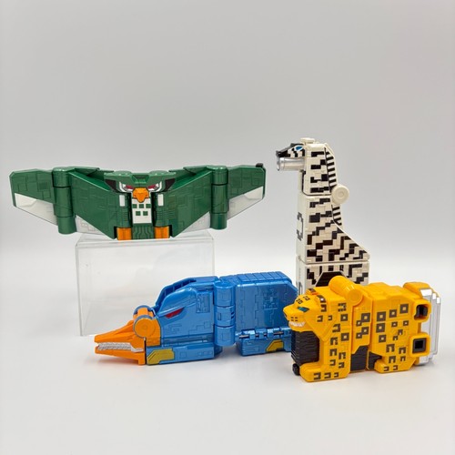 Power Rangers Zyuohger DX Zyuoh Cube Zebra & Platypus & Owl & Leopard ...