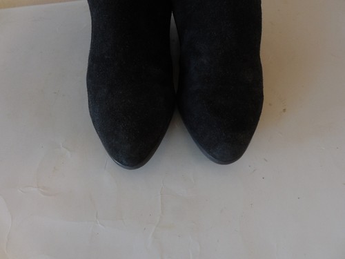 Sz. 6 Elastomere Suede Knee High Tall Boots -MADE in ITALY - Picture 3 of 7