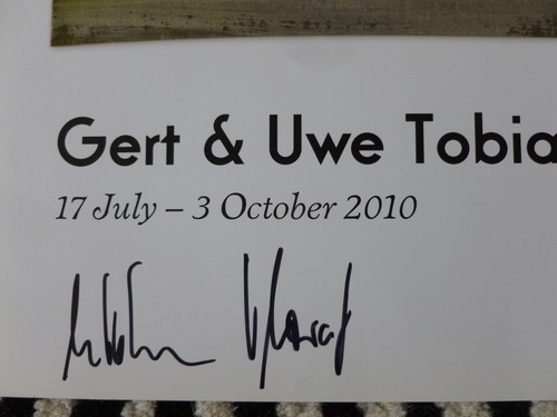 Gert Et Uwe Tobias 2010 Signée Art Exhibition Affiche - Picture 5 of 8