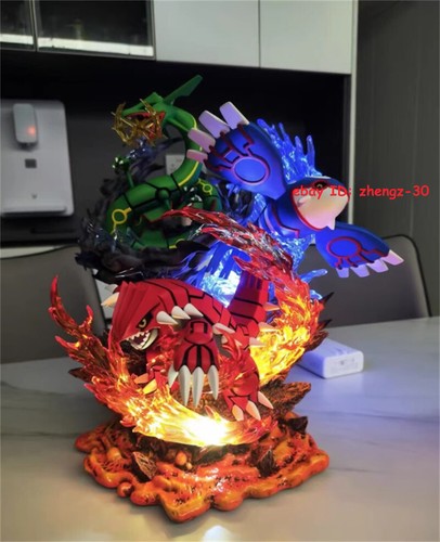 Trio master Groudon Model Kyogre Figure Rayquaza GK Statue Collectibles Toy Gift - Picture 6 of 6