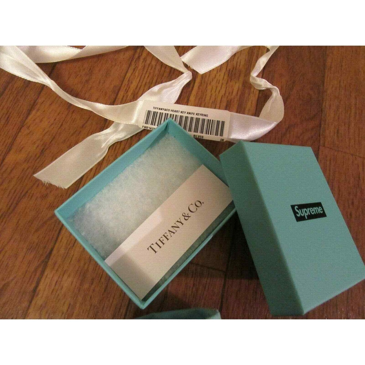 Supreme Tiffany & Co. Return to Tiffany Heart Knife Keyring-Ltd Ed