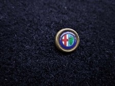 Pins Spilla Spille Vintage Stemma Logo Auto Collezionismo Alfa Romeo 15mm