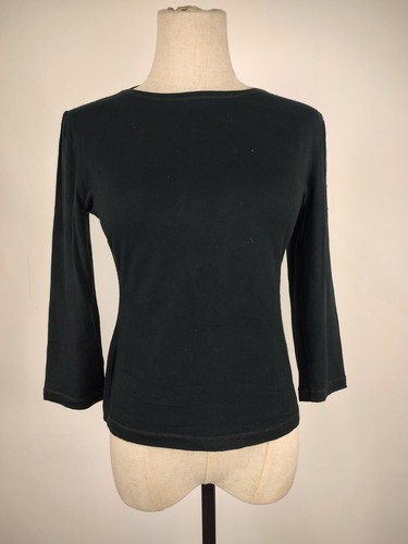 TRUSSARDI JEANS MAGLIA DONNA COTONE TG. M WOMAN CASUAL VINTAGE T-SHIRT