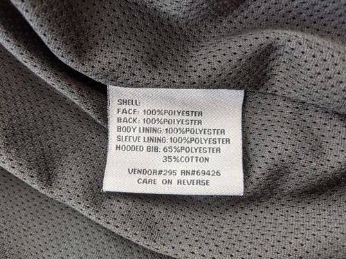 Wilsons Leather Jacket Men M Gray Removable Hood Lined Outerwear Outdoor Classic - Picture 7 of 13
