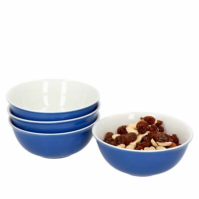 4er Set Doppio Schalen Ø 11cm Indigo-Blau Snack-Schüssel Dessert-Bowl Ritzenhoff