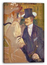 Kunstdruck Henri de Toulouse-Lautrec - Der Engländer (William Tom Warrener, 186