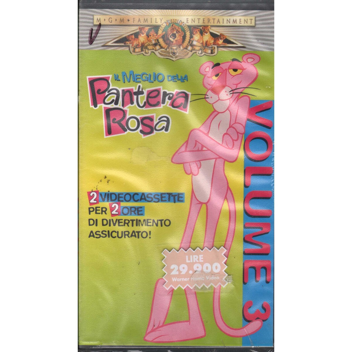 The Best of the Pink Panther Vol. 3 VHS Univideo - PIV36423 Sealed