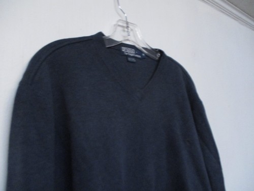 Polo by Ralph Lauren Men's Size Medium 100% Cotton Long Sleeve Pullover Sweater - Picture 4 of 12