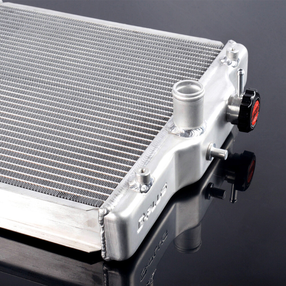 Aluminum Radiator Fit For Honda Civic B18C/B16A 32mm In/Out 3 Row 52mm ...